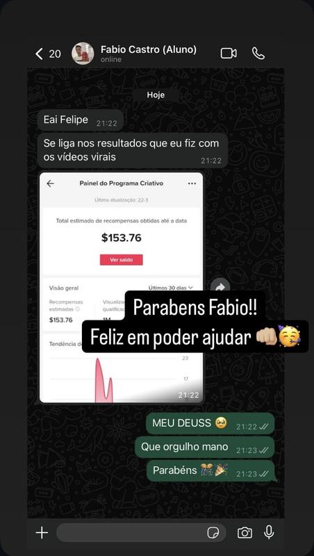 Resultado de aluno 6